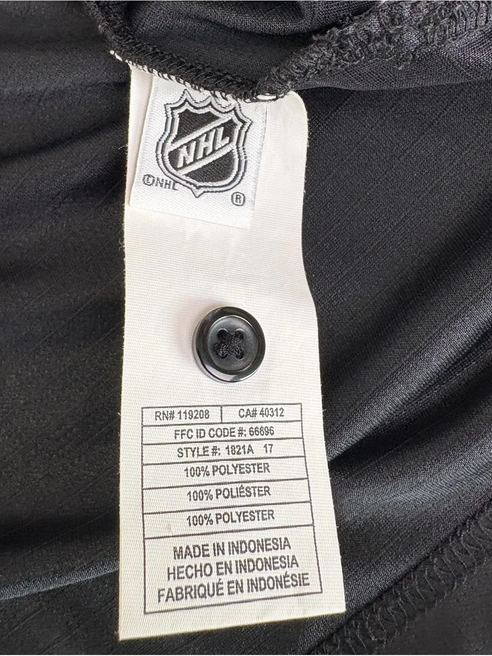 Adidas Pittsburgh Penguins NHL ClimaChill Polo Shirt Men 2XL Black Gold